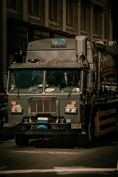 new york sanitation truck