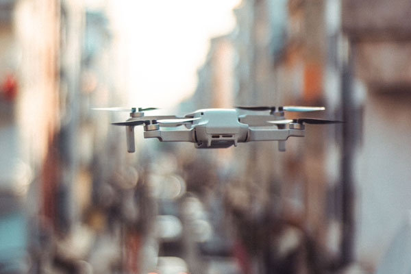 city drone