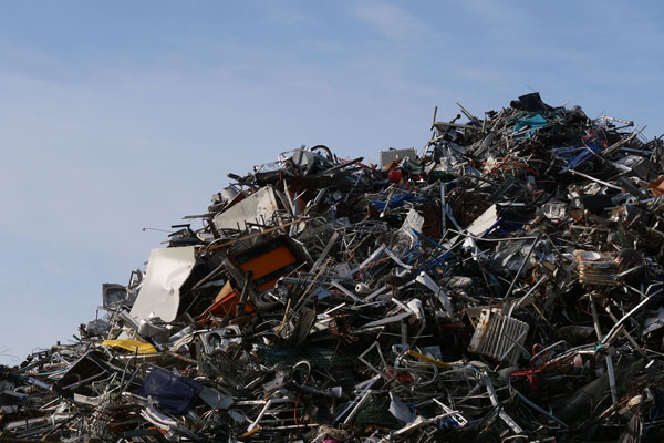 recycled steel scrap
